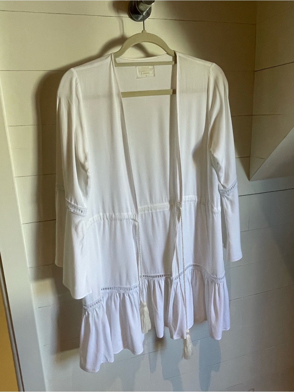 Palmacea White Swimwear Cover Up - Small
